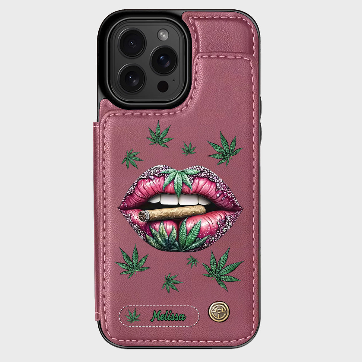 Get High - Personalized Weed Wallet Phone Case