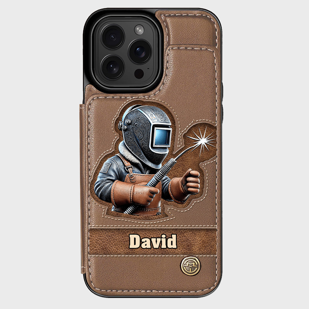 Aus Starken werden Schweißer – Personalisierte Handyhülle mit Schweißer-Motiv