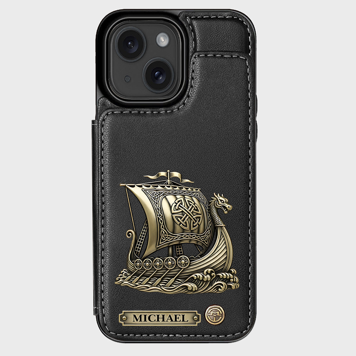 I'm A Viking - Personalized Viking Wallet Phone Case