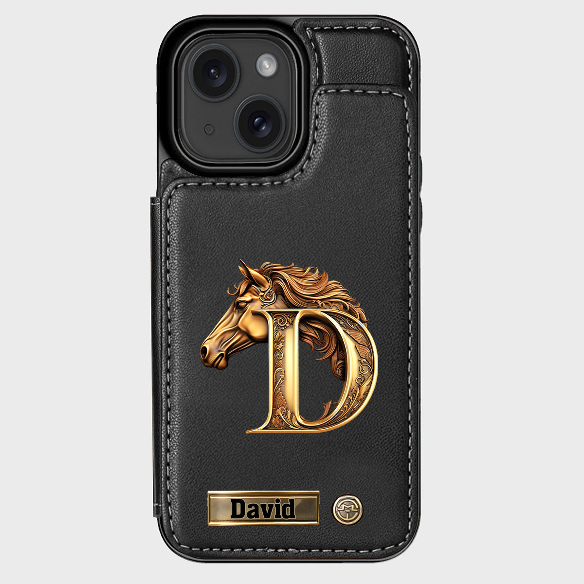 Love Horse - Personalized Horse Wallet Phone Case