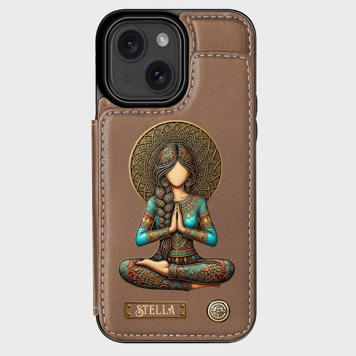 Lose Your Mind Find Your Soul - Personalized Yoga Wallet Phone Case