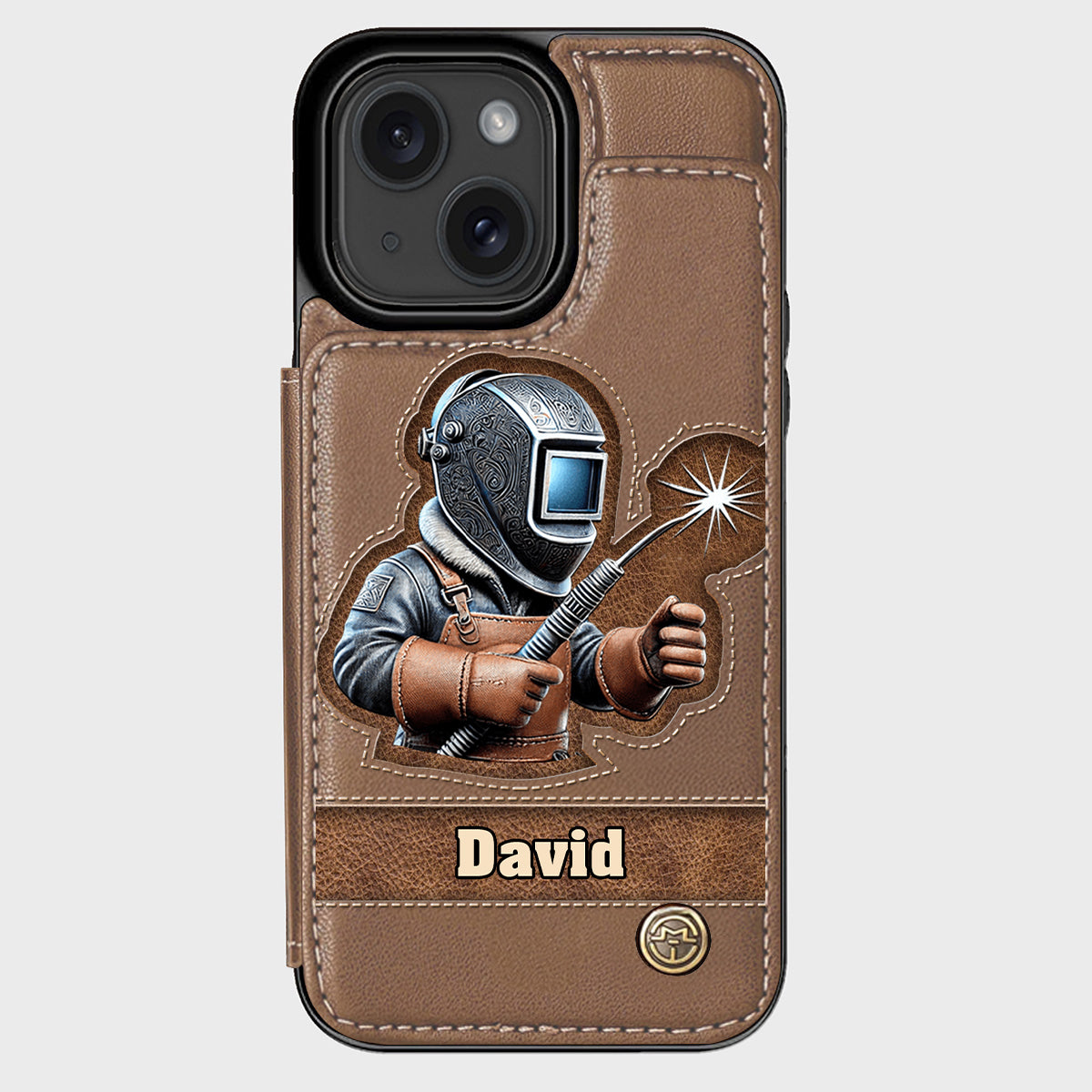 Aus Starken werden Schweißer – Personalisierte Handyhülle mit Schweißer-Motiv