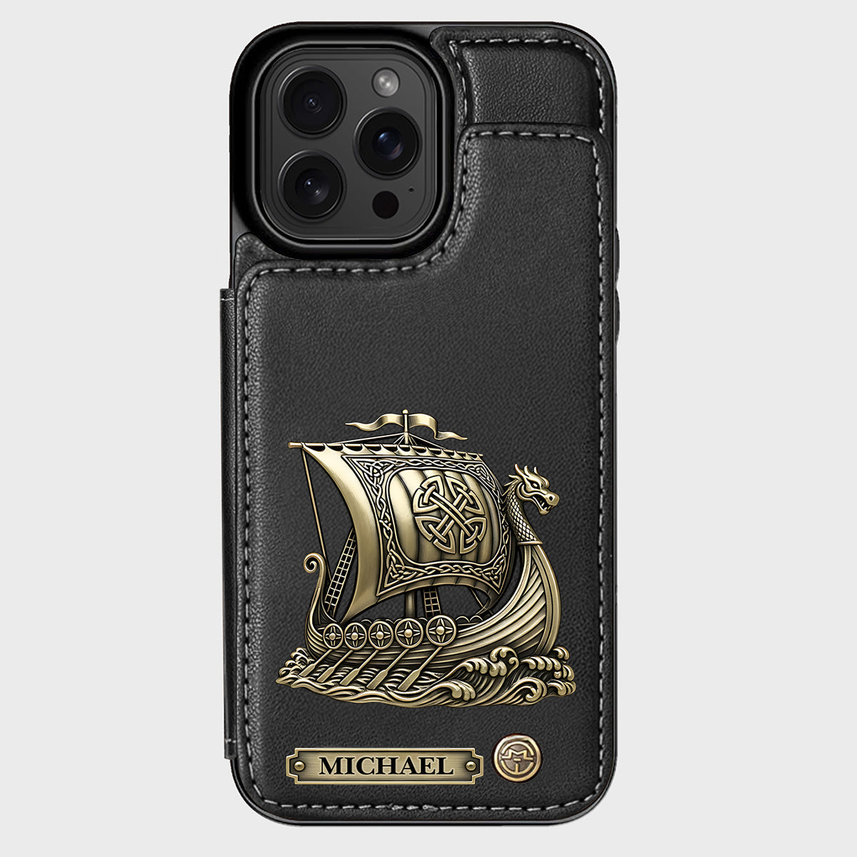 I'm A Viking - Personalized Viking Wallet Phone Case