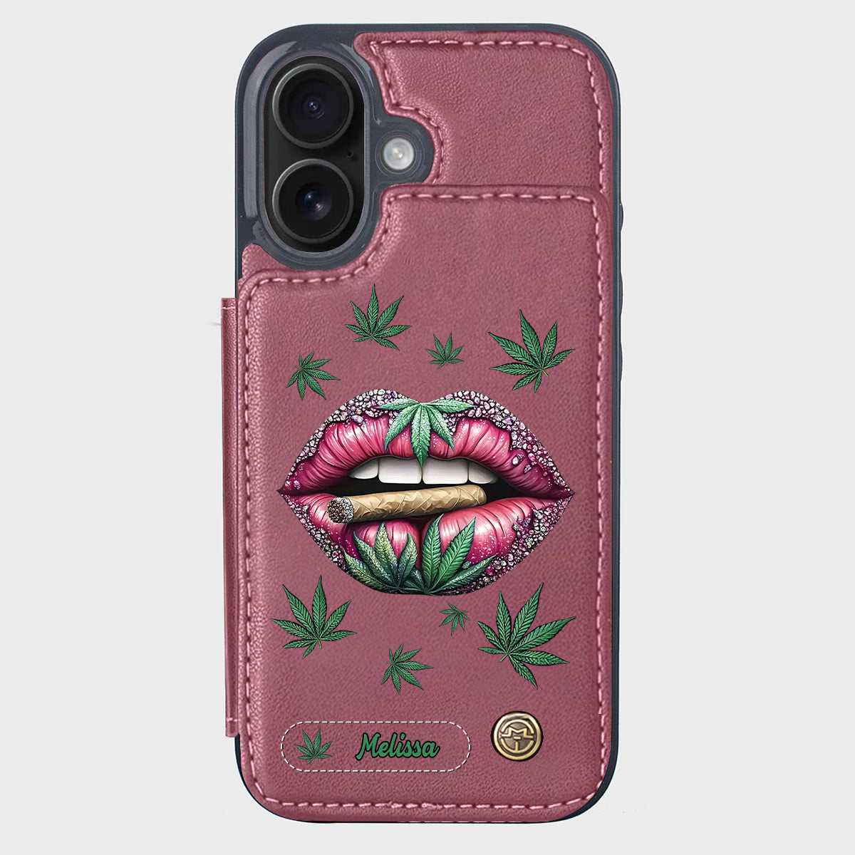 Get High - Personalized Weed Wallet Phone Case