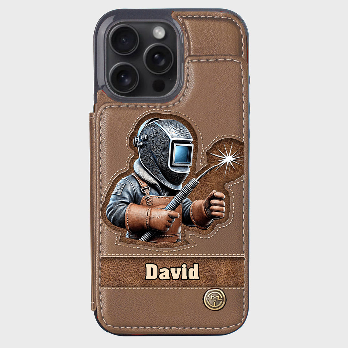 Aus Starken werden Schweißer – Personalisierte Handyhülle mit Schweißer-Motiv