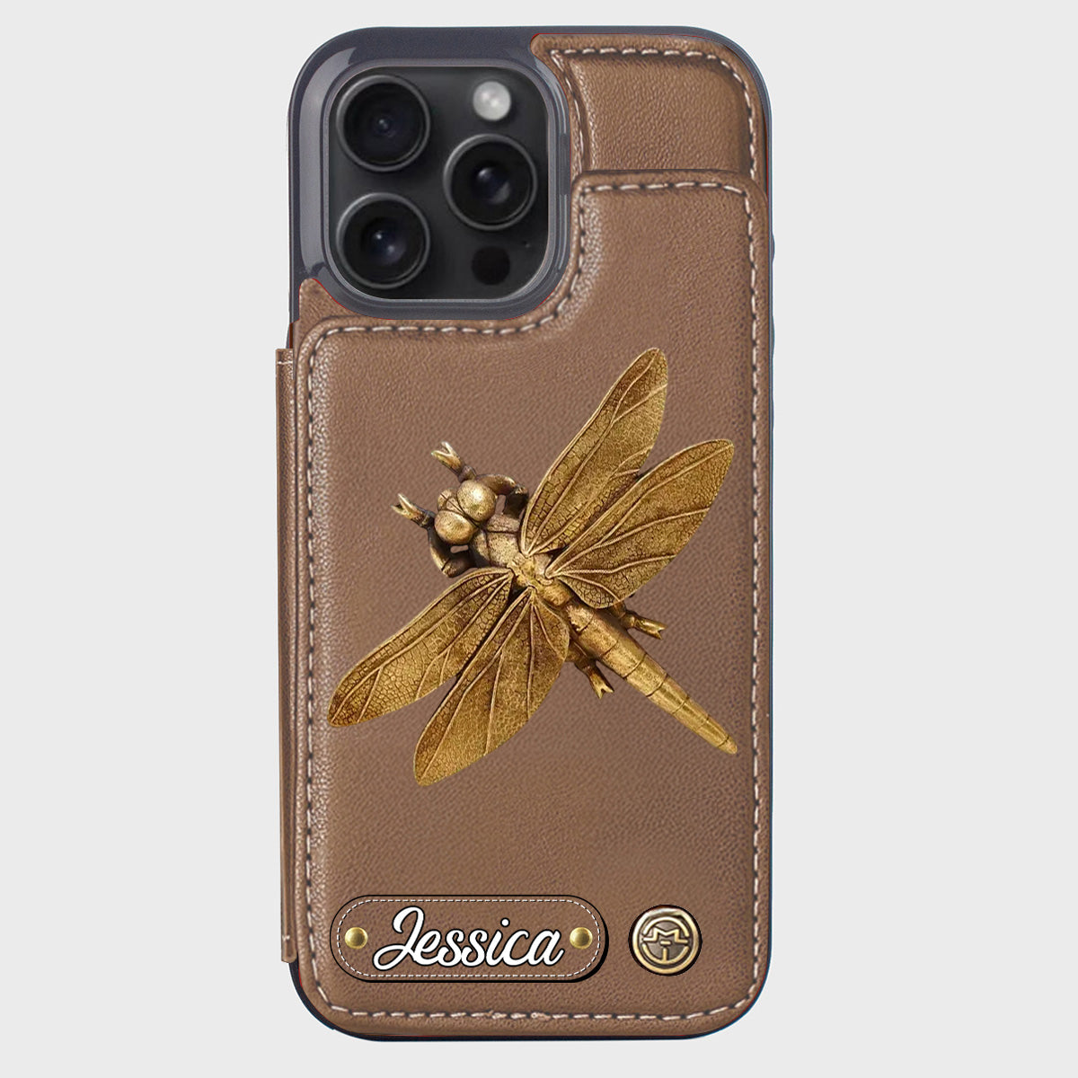 Love Garden, Beautiful Dragonfly, Butterfly, Bee, Hummingbird,... - Personalized Gardening Wallet Phone Case