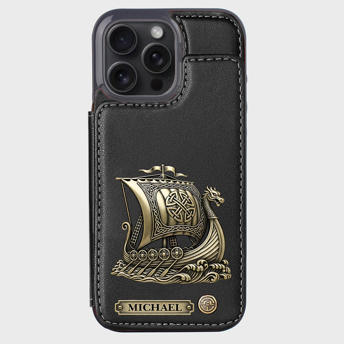 I'm A Viking - Personalized Viking Wallet Phone Case