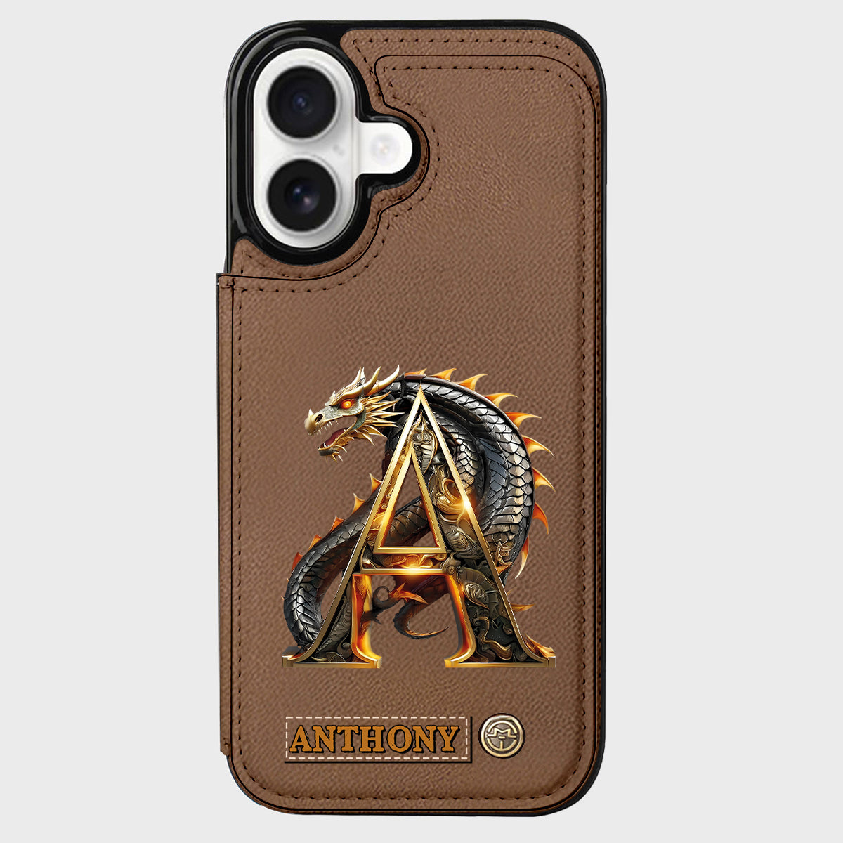 Love Dragons - Personalized Dragon Wallet Phone Case