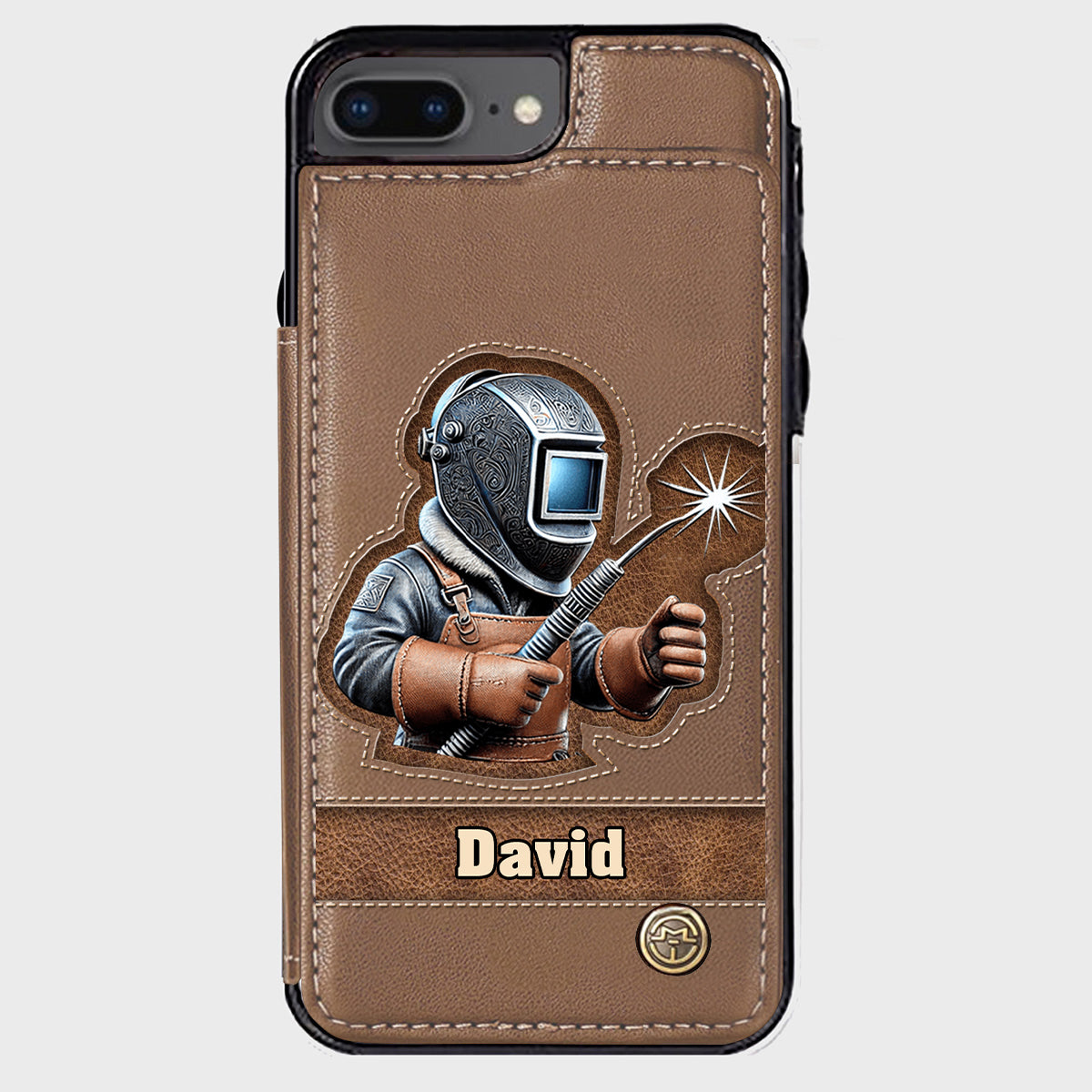 Aus Starken werden Schweißer – Personalisierte Handyhülle mit Schweißer-Motiv