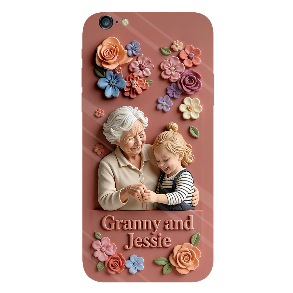 Perfect Gift For Her - Personalized Grandma Full Print Phone Case