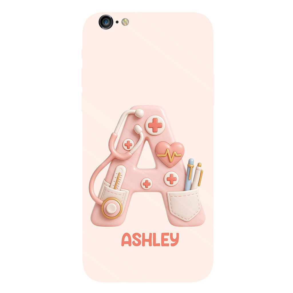 Nurse Alphabet Custom - Personalized Nurse Full Print Phone Case