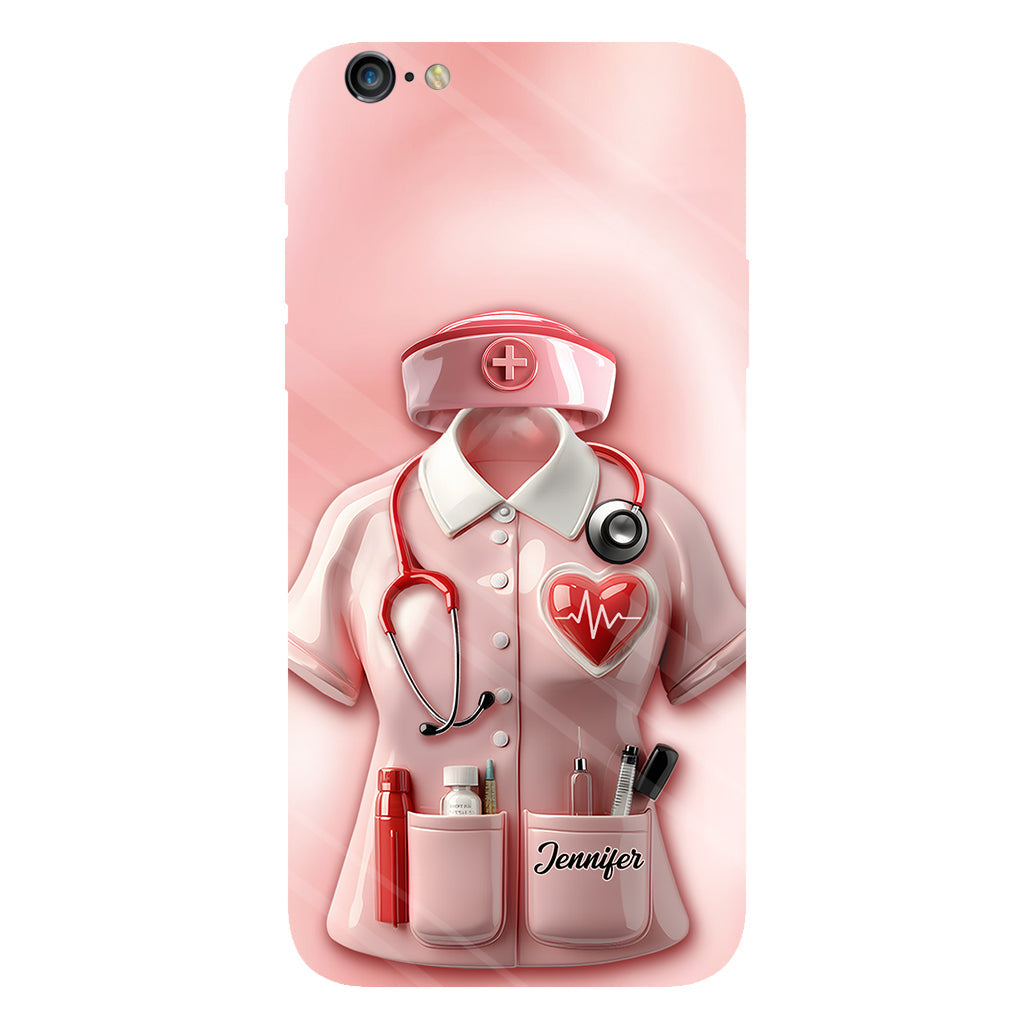 Nurses Are The Heart of Healthcare - Personalized Nurse Full Print Phone Case