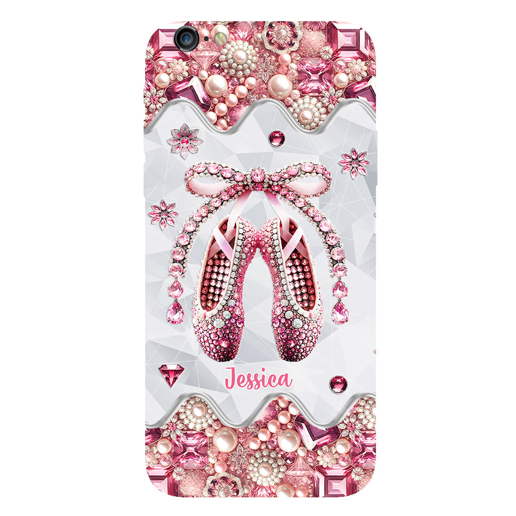 Coque de téléphone personnalisée Love Ballet - Impression intégrale sur le thème du ballet