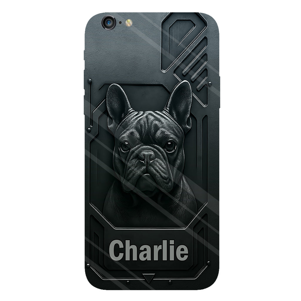 Meilleure maman/papa de chien - Coque de téléphone personnalisée avec impression intégrale de chien