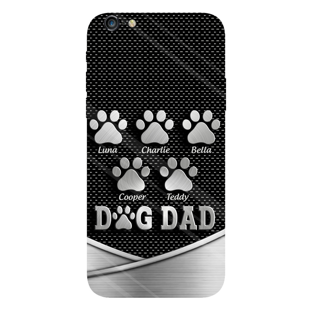 Papa de chien - Coque de téléphone personnalisée avec imprimé intégral de chien
