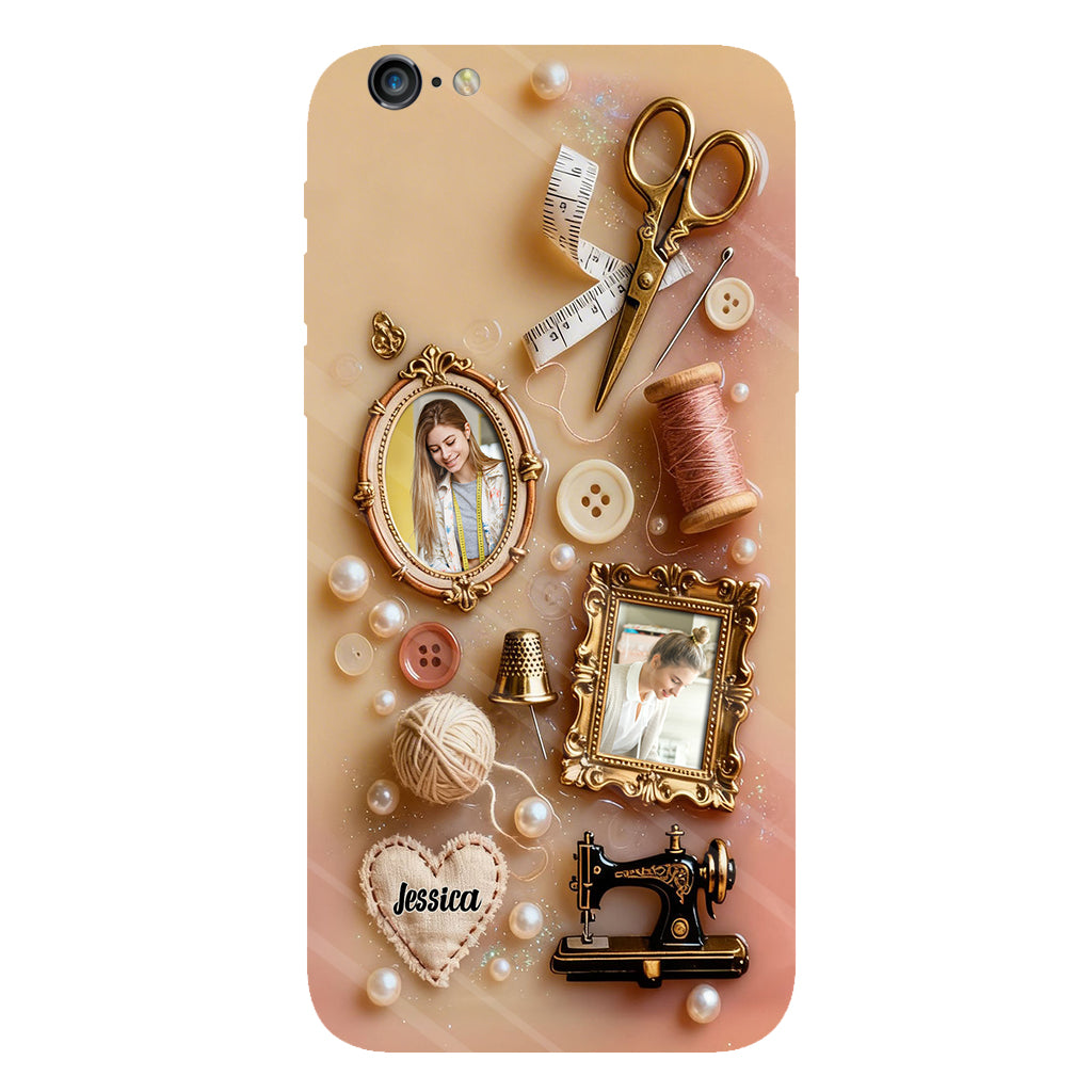 Love Sewing - Personalized Sewing Full Print Phone Case
