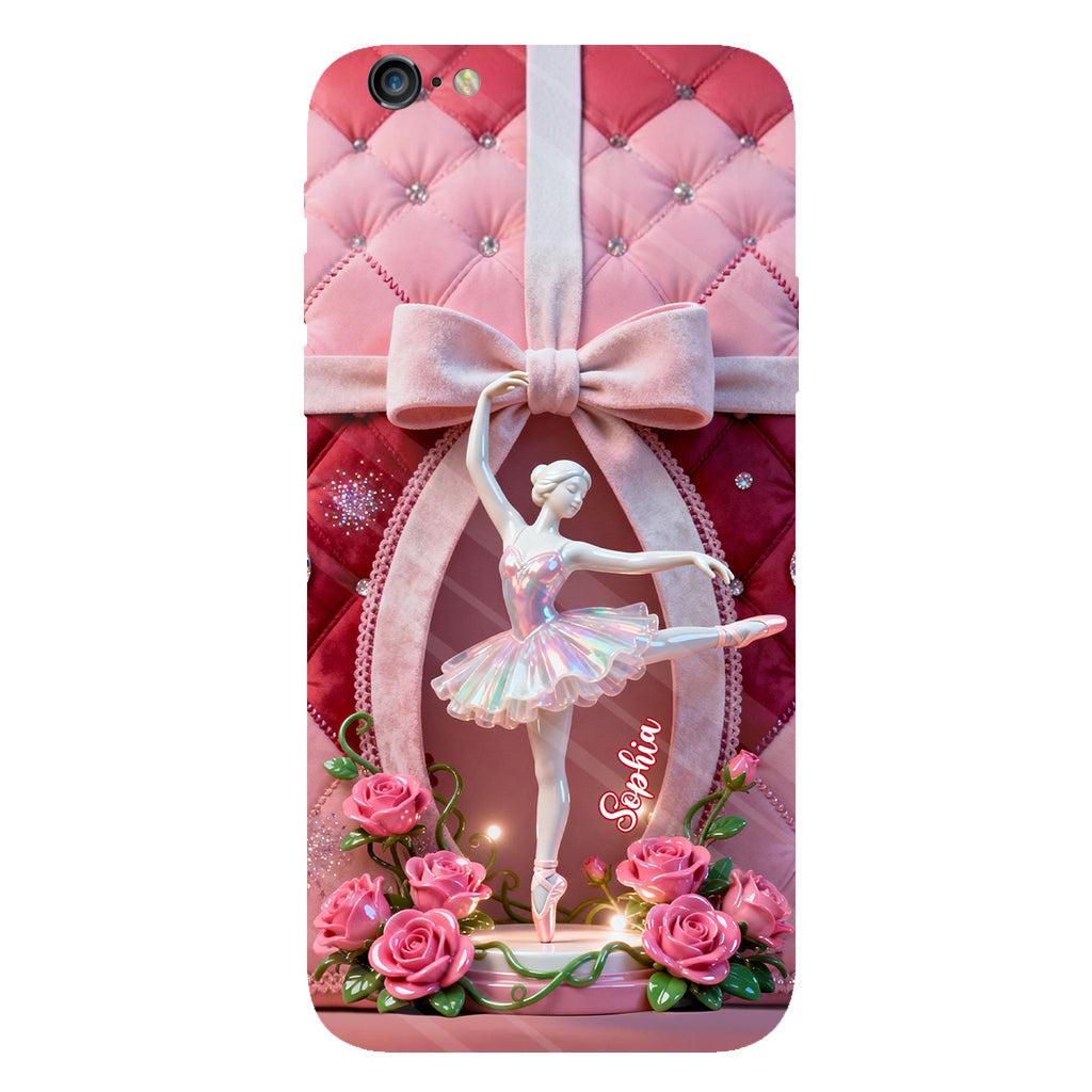 Just A Girl Who Loves To Dance - Personalized Ballet Full Print Phone Case