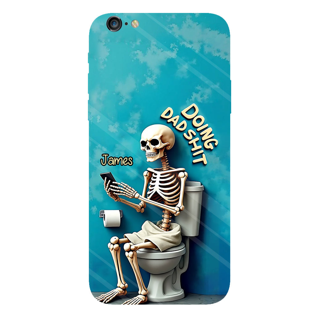 Doing Dad Shit - Personalized Father Full Print Phone Case