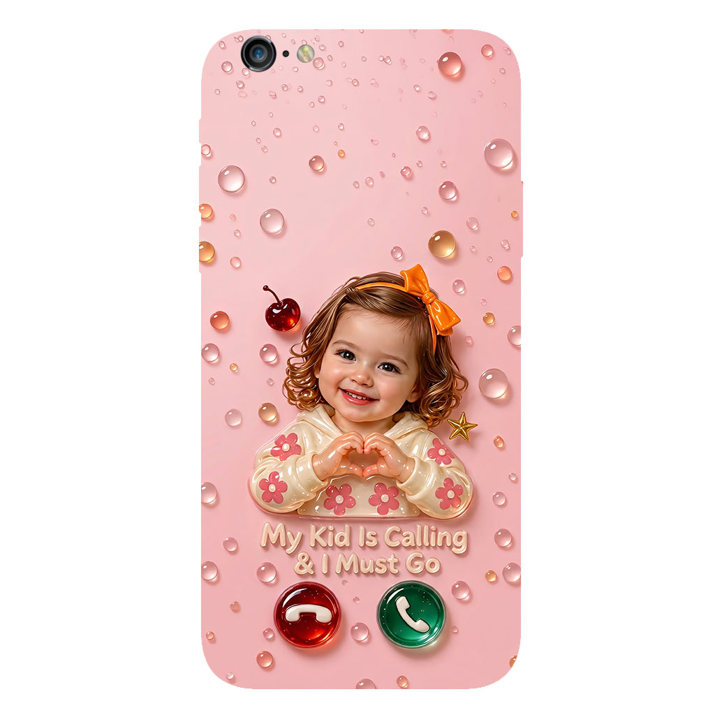 Mes enfants appellent et je dois y aller - Coque de téléphone personnalisée