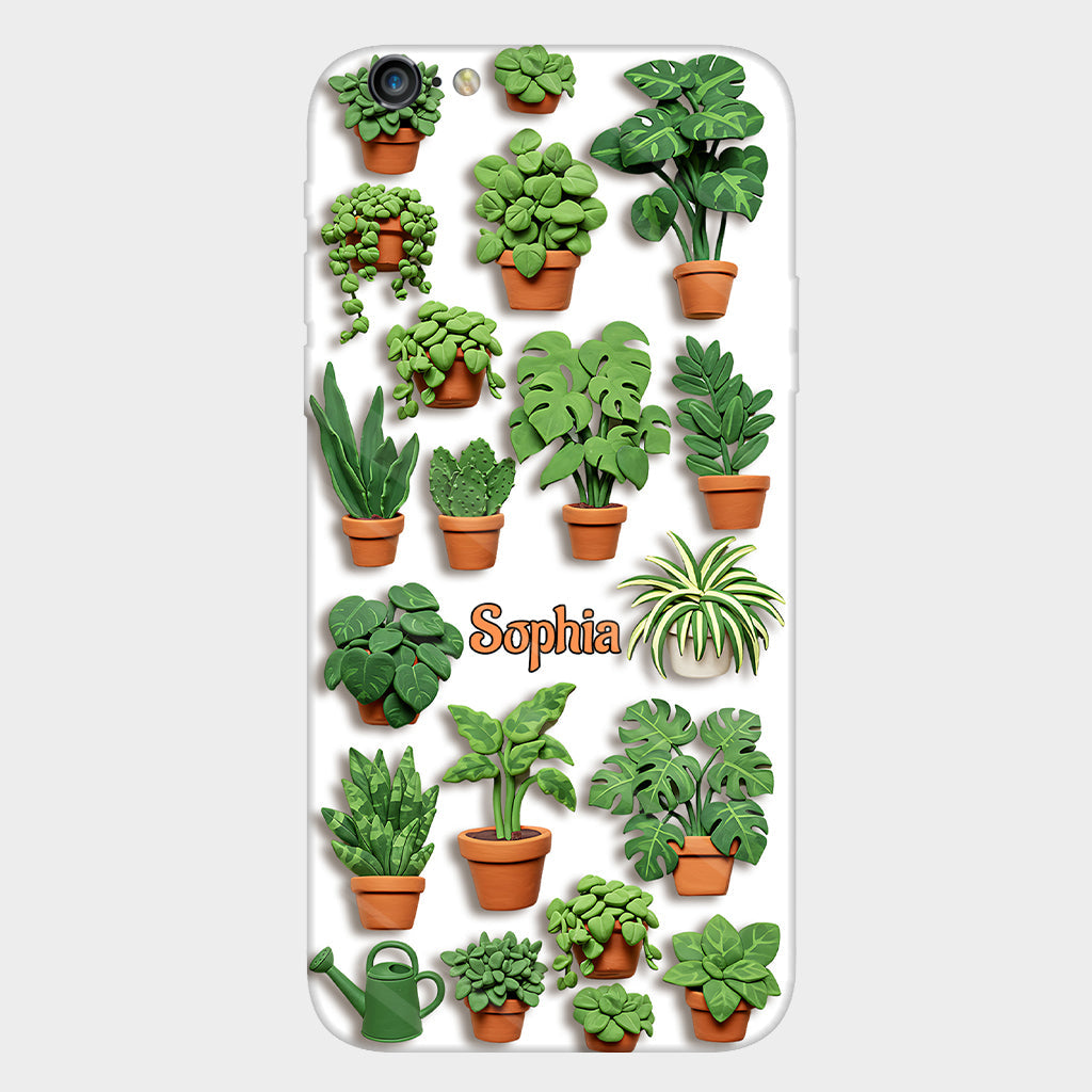 J'ai vraiment besoin de toutes ces plantes - Coque de téléphone personnalisée avec impression intégrale sur le thème du jardinage