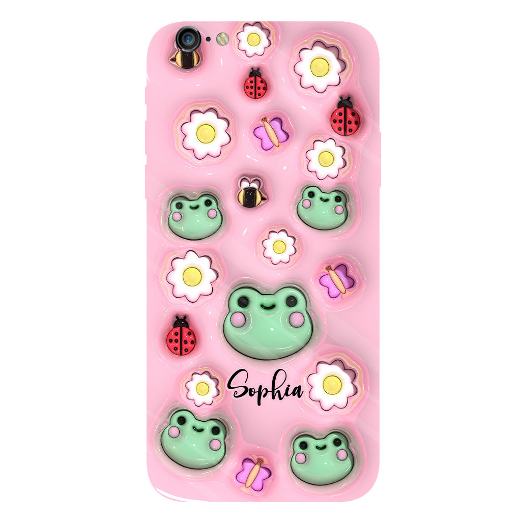 Love Frogs - Personalized Frog Full Print Phone Case
