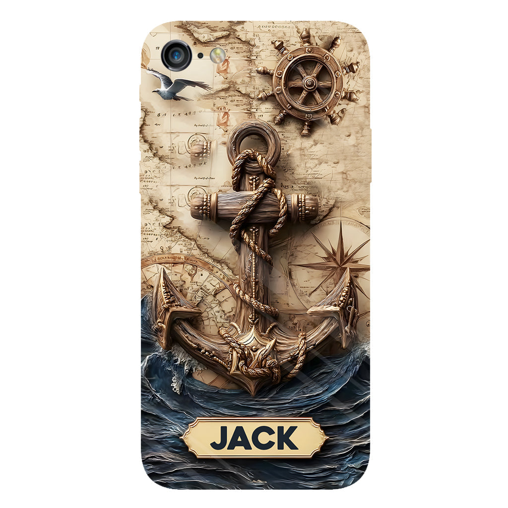 Proud Sailor - Personalized Boating Full Print Phone Case