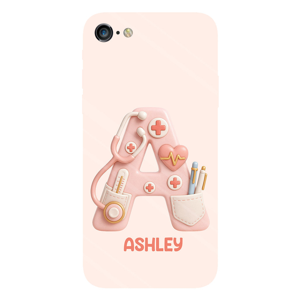 Nurse Alphabet Custom - Personalized Nurse Full Print Phone Case