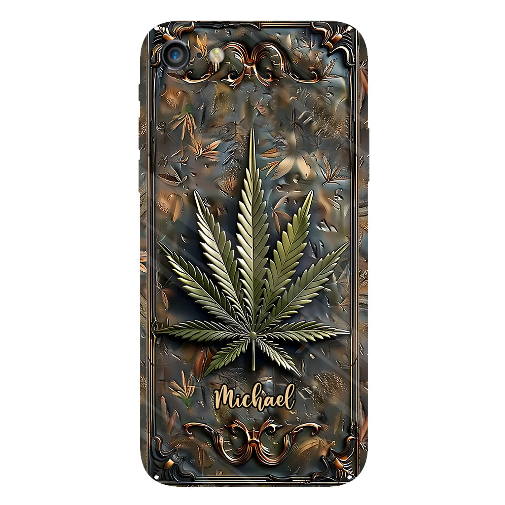 High Life - Coque de téléphone personnalisée avec impression intégrale sur le thème du cannabis