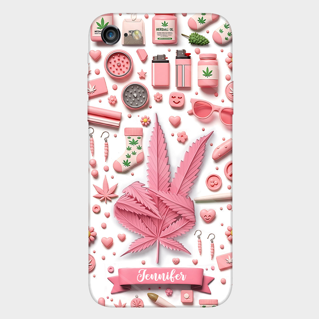 Irgendwo ist es 4:20 Uhr – Personalisierte Handyhülle mit Weed-Motiv