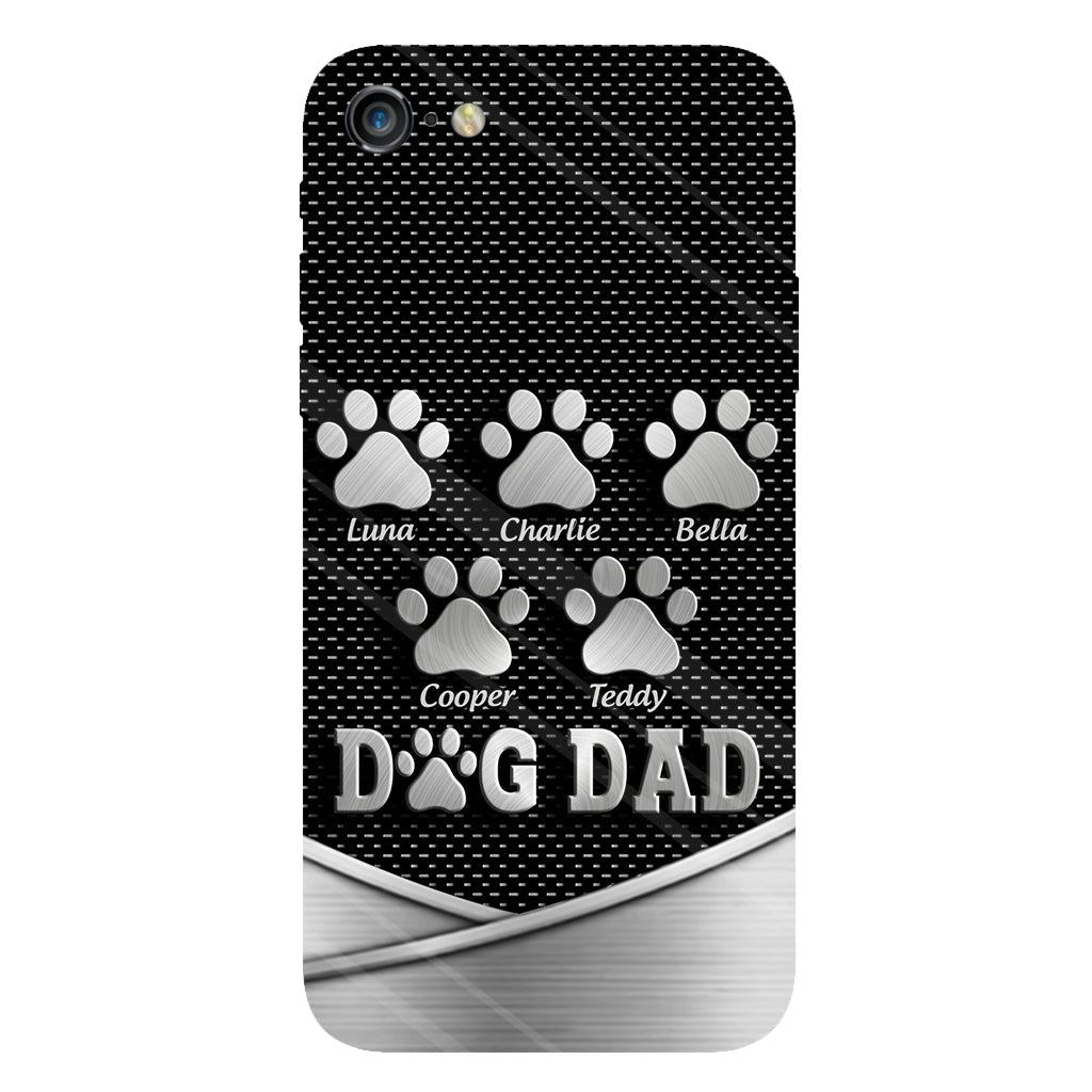 Papa de chien - Coque de téléphone personnalisée avec imprimé intégral de chien