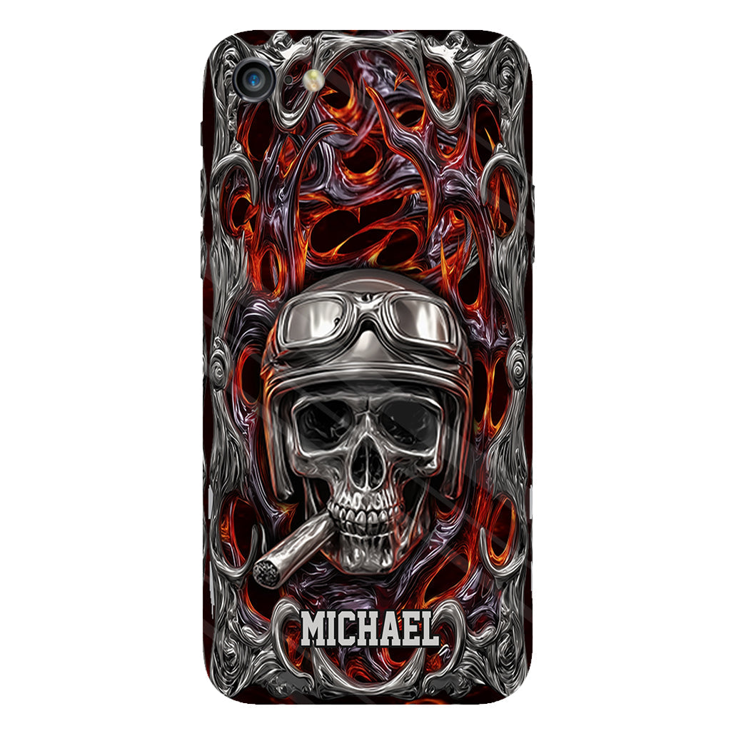 Ride Or Die - Personalized Biker Full Print Phone Case