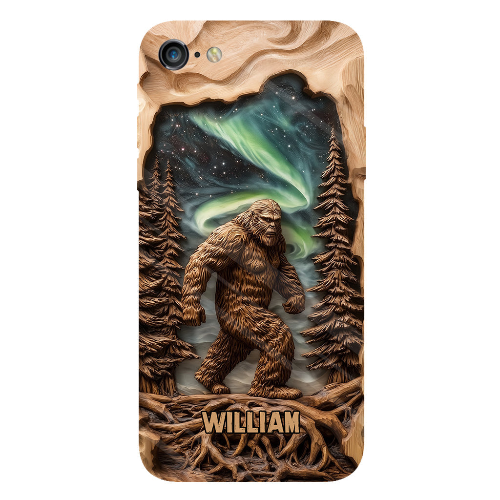 Into The Forest I Go - Personalized Hiking Full Print Phone Case