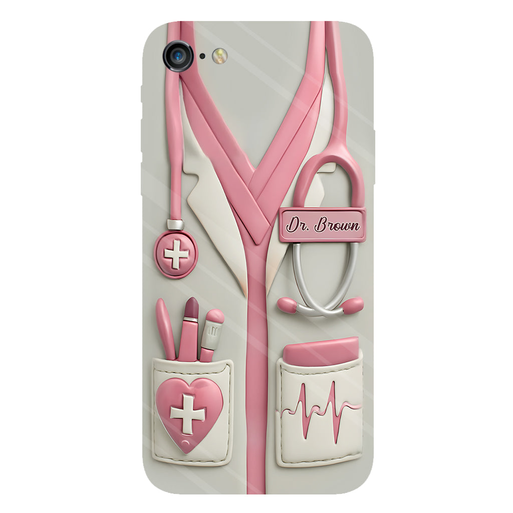 Celebrate Everyday Heroes With Medical Professional Gifts - Personalized Nurse Full Print Phone Case