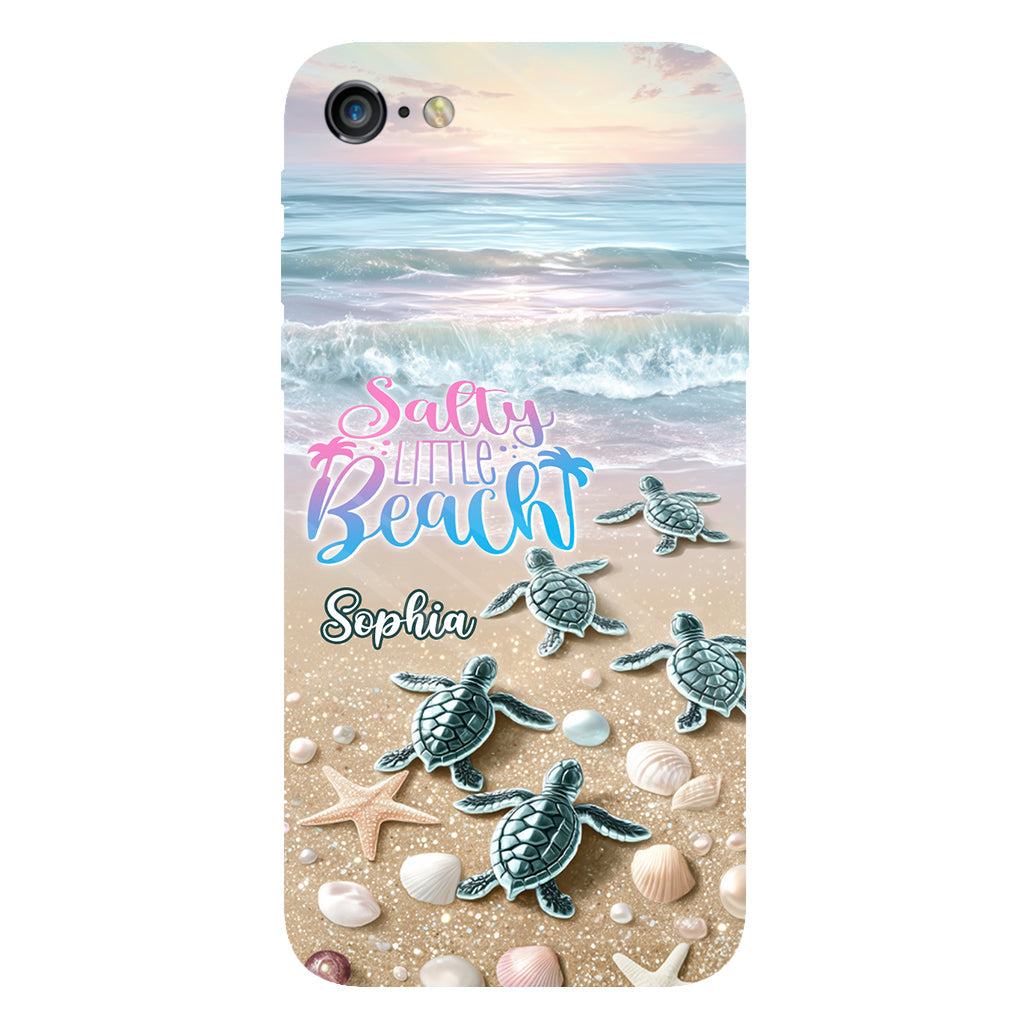 Salty Lil Beach - Personalized Sea Lover Full Print Phone Case