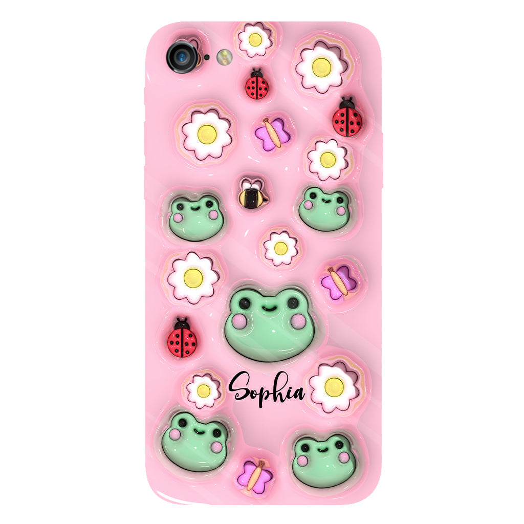 Love Frogs - Personalized Frog Full Print Phone Case