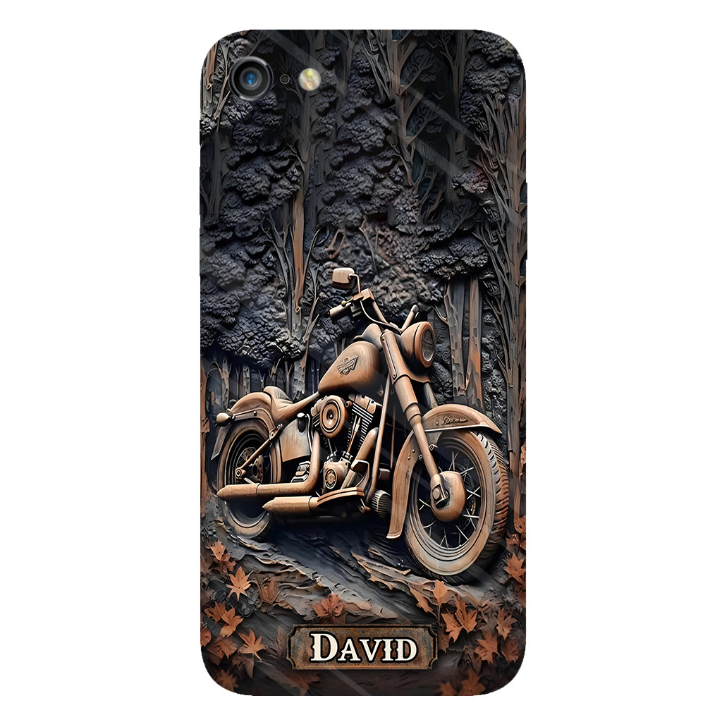 Time To Ride - Personalized Biker Full Print Phone Case