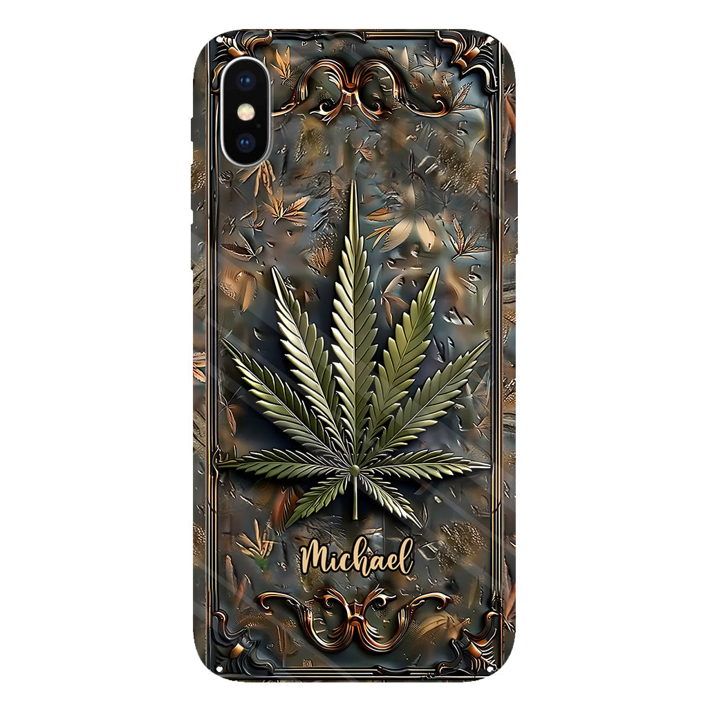 High Life - Coque de téléphone personnalisée avec impression intégrale sur le thème du cannabis