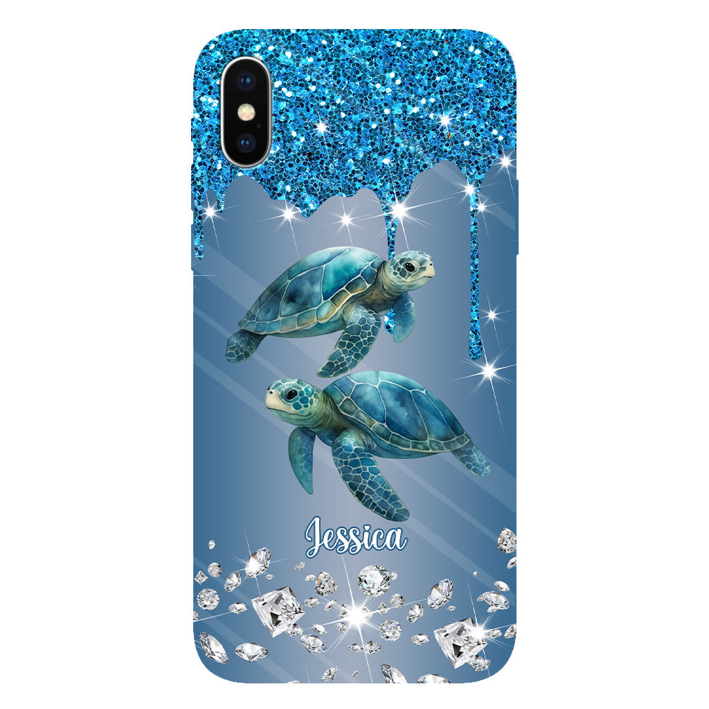 Beautiful Dolphins/ Turtles/ Whale... Gift For Sea Lover - Personalized Sea Lover Full Print Phone Case