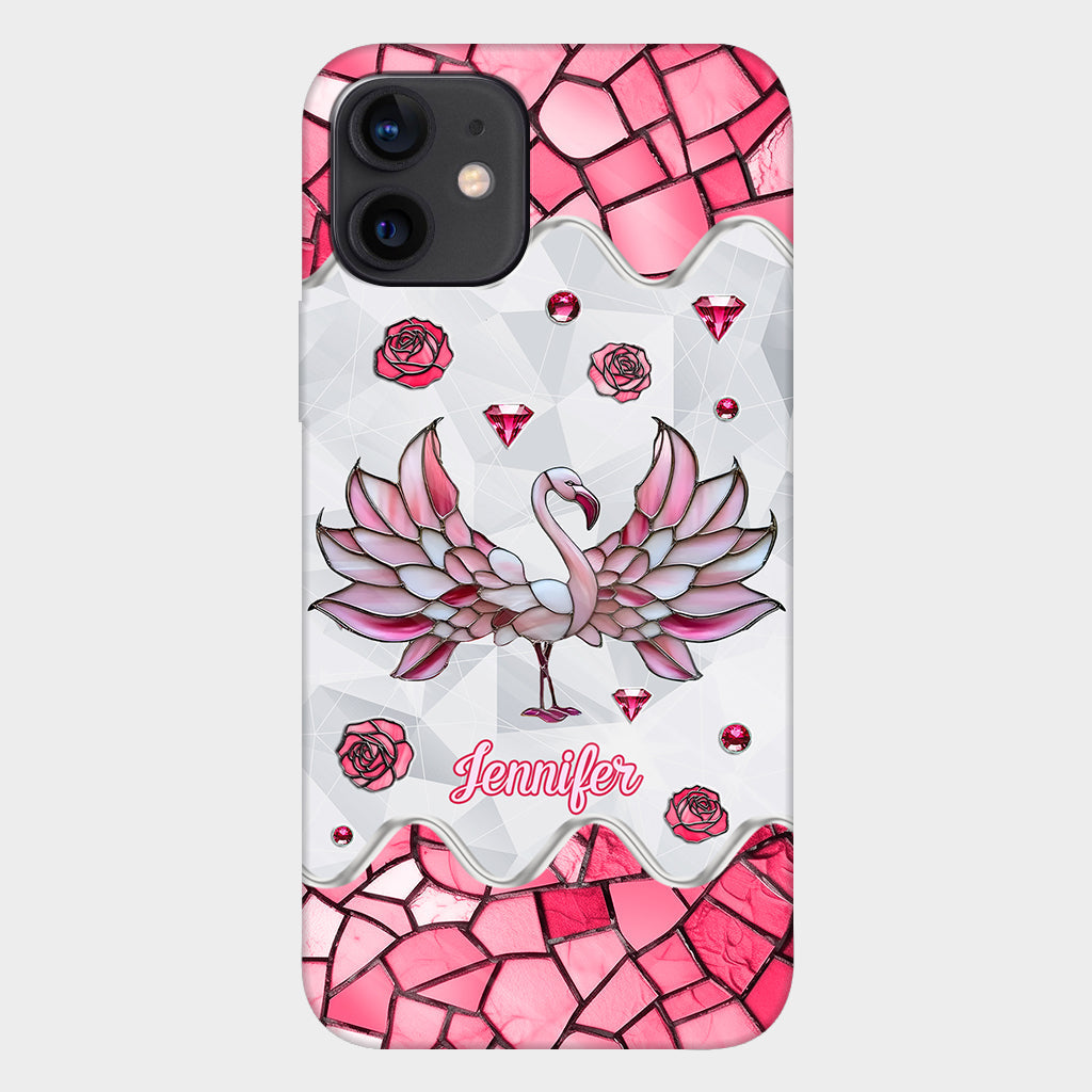 Beautiful Flamingo - Personalized Flamingo Full Print Phone Case