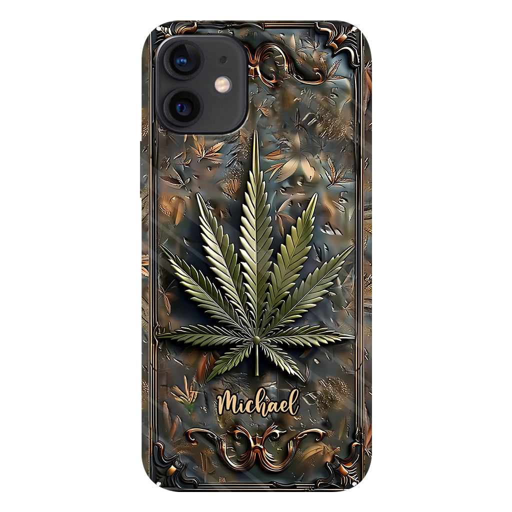 High Life - Coque de téléphone personnalisée avec impression intégrale sur le thème du cannabis