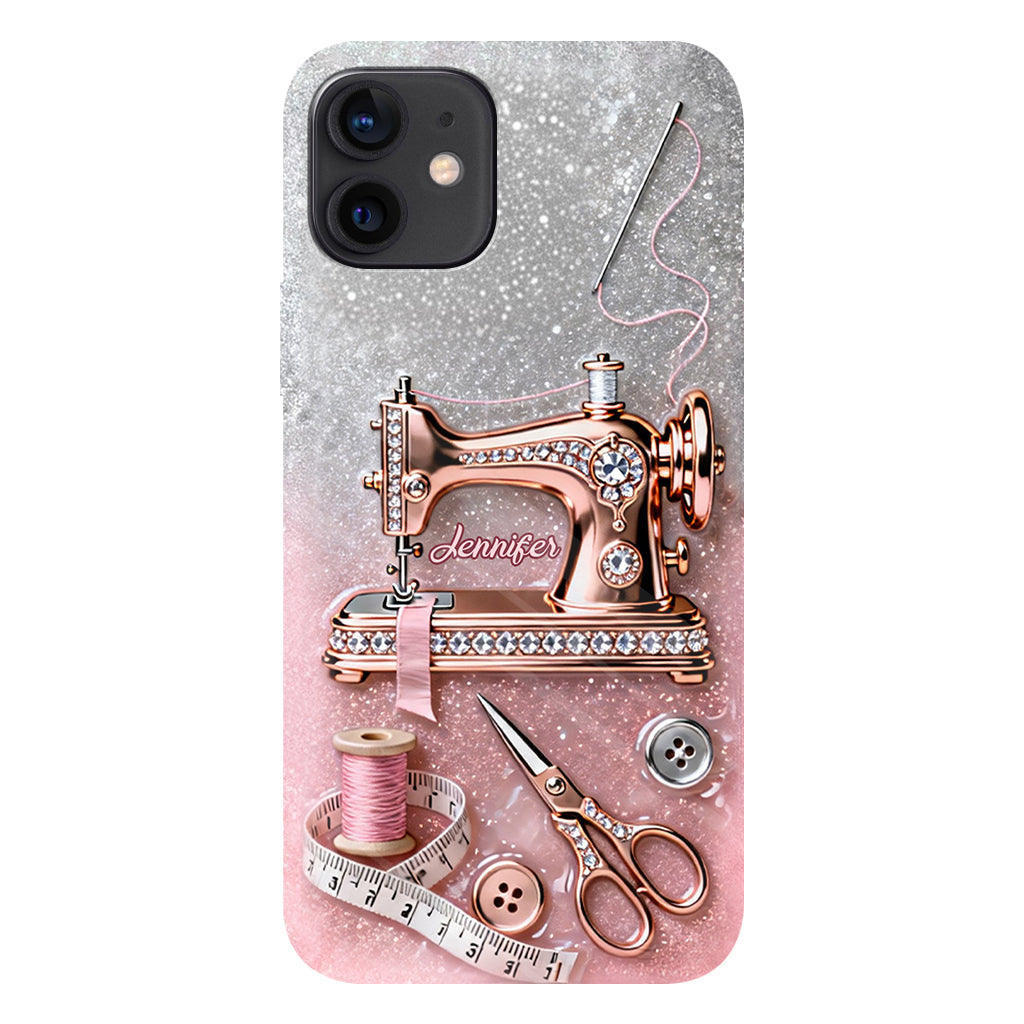 Love Sewing - Personalized Sewing Full Print Phone Case