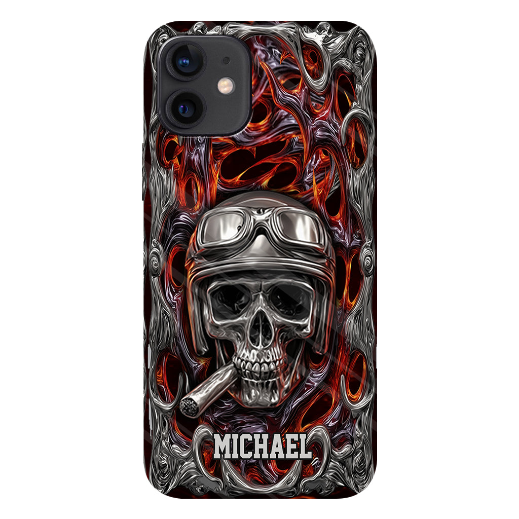 Ride Or Die - Personalized Biker Full Print Phone Case