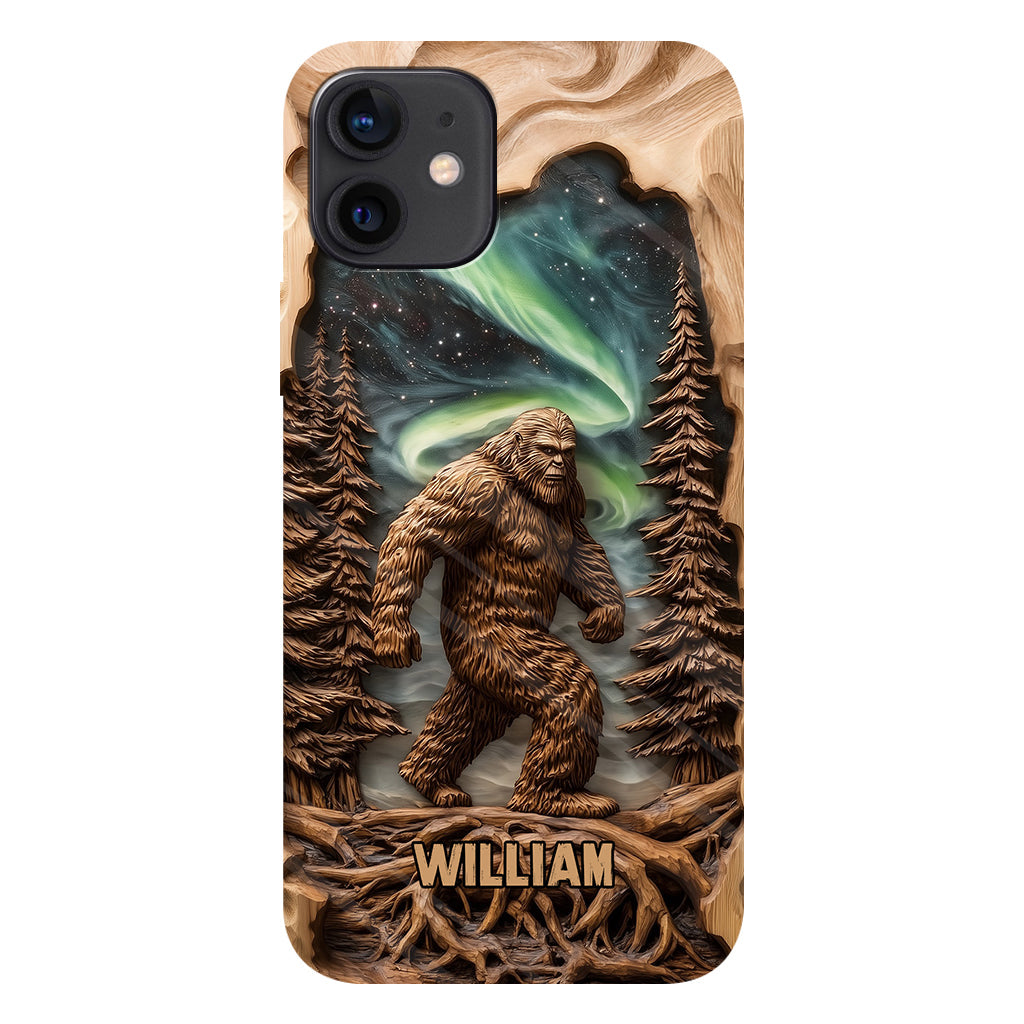 Into The Forest I Go - Personalized Hiking Full Print Phone Case