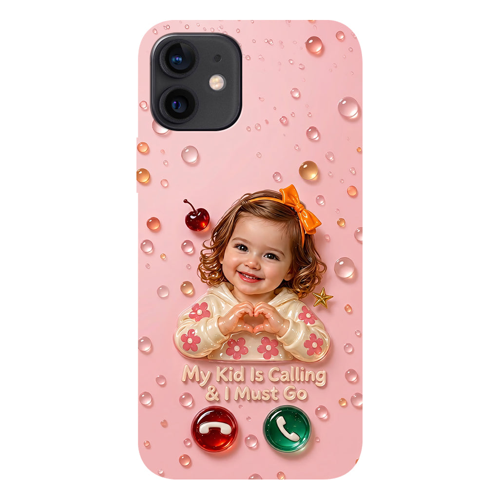 Mes enfants appellent et je dois y aller - Coque de téléphone personnalisée
