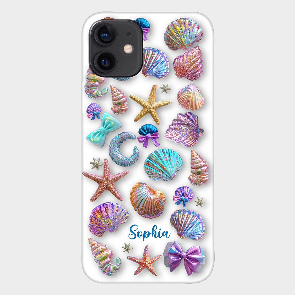 Salty Lil' Beach - Personalized Sea Lover Full Print Phone Case