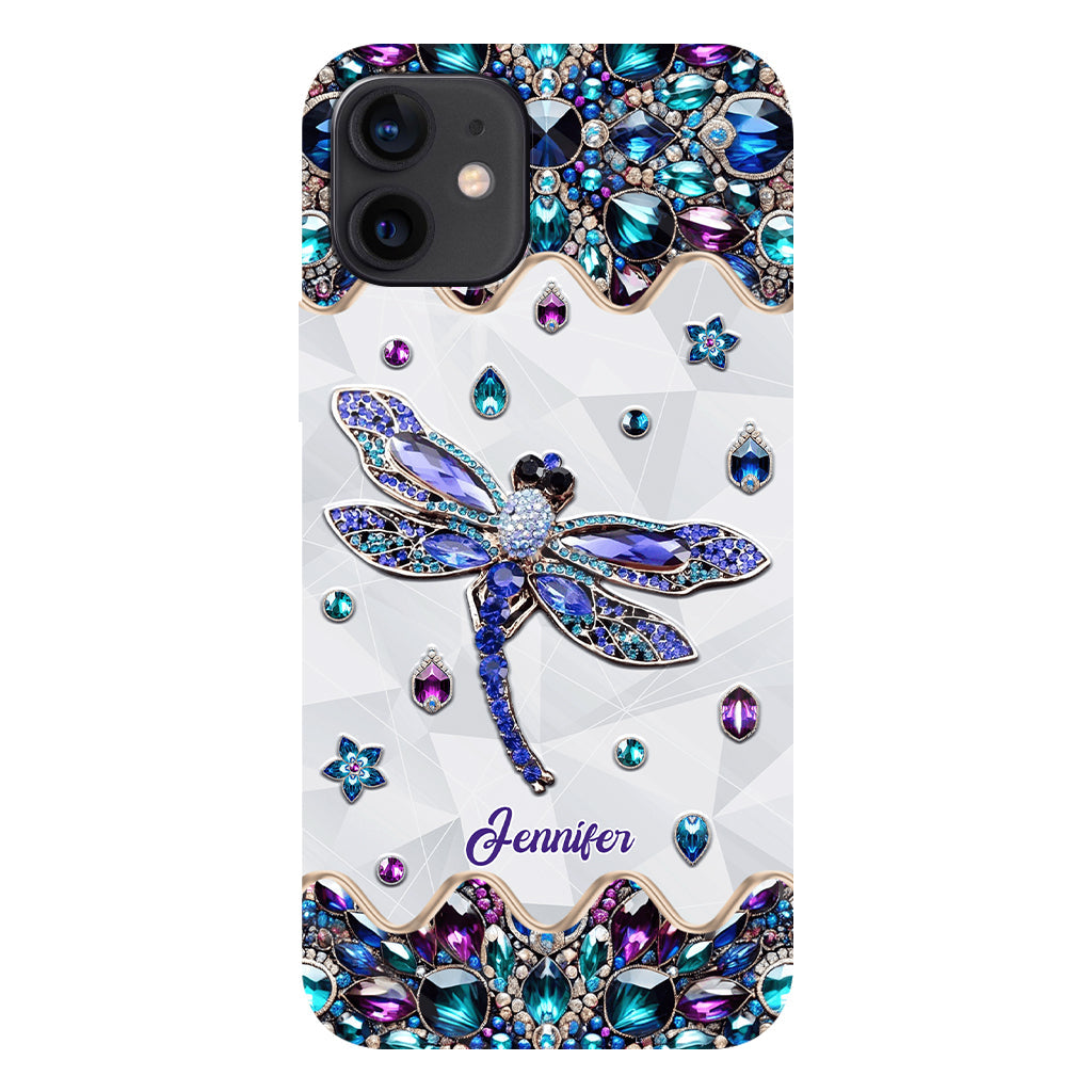 Love Dragonfly - Personalized Dragonfly Full Print Phone Case