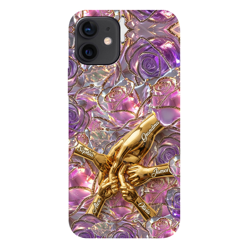 Holding Hands - Personalized Mother Full Print Phone Case