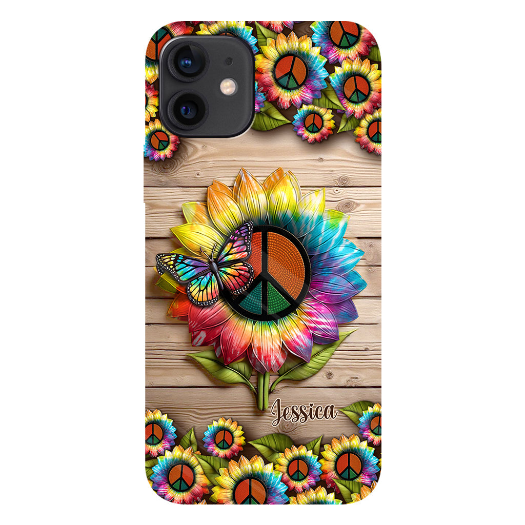 Hippie Soul - Personalized Hippie Full Print Phone Case