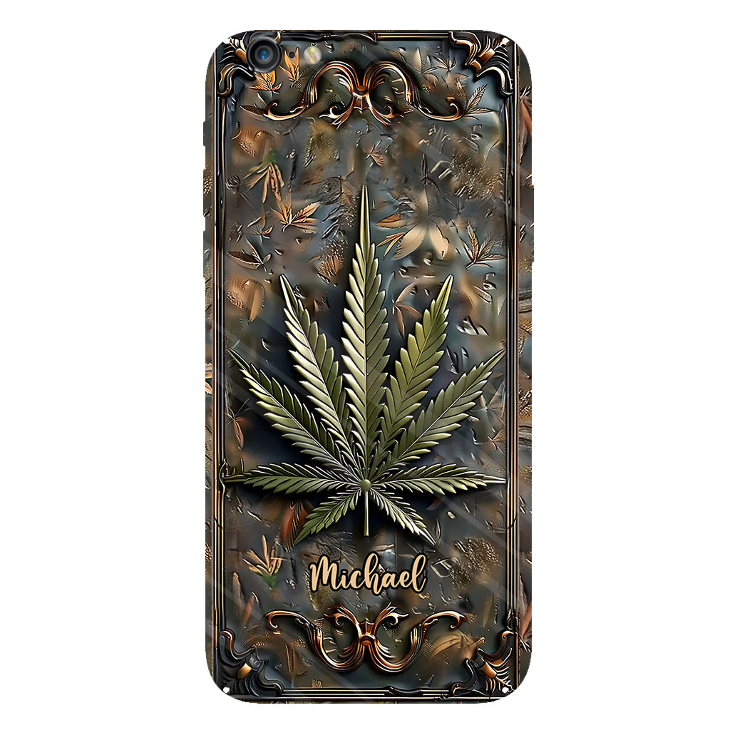 High Life - Coque de téléphone personnalisée avec impression intégrale sur le thème du cannabis