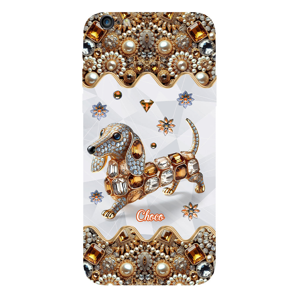 Love Dachshunds - Personalized Dog Full Print Phone Case